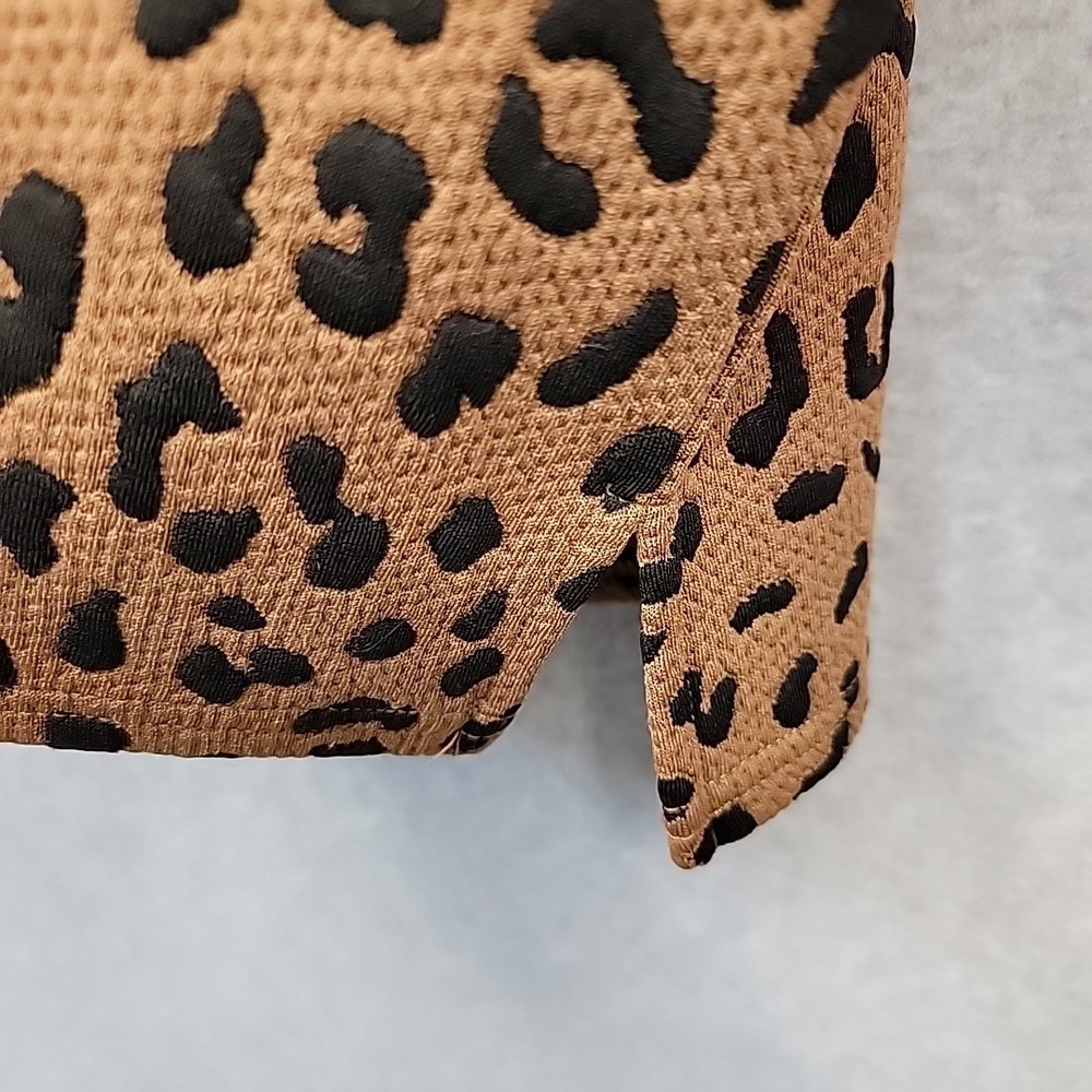 SSYS The Label Parker Set Two-piece Tan Animal Print Women's Small 4-6 Comfort‎ - Picture 8 of 15